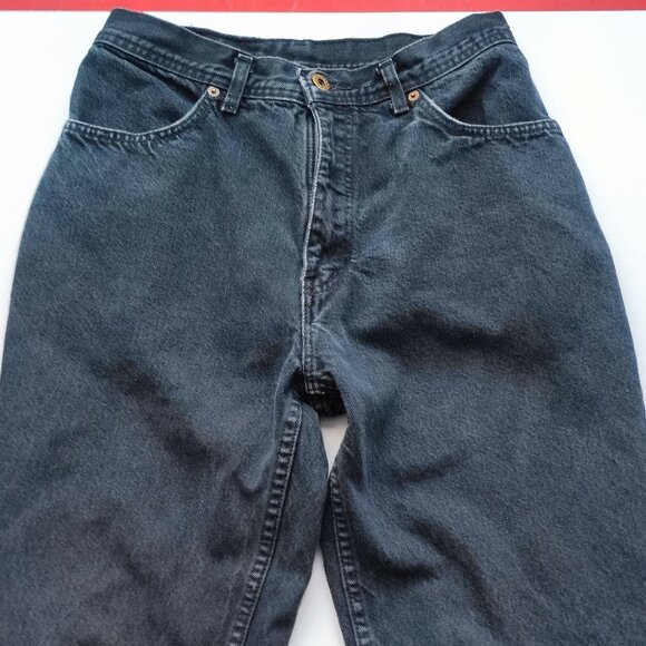 Vintage Santana by Parasuco jeans women's size 31 black curvy high-rise - Picture 2 of 15